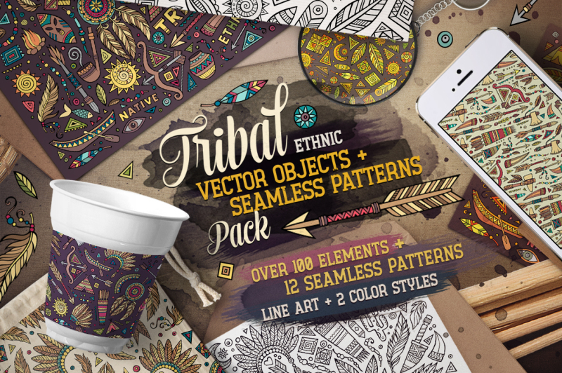 tribal-ethnic-vector-pack