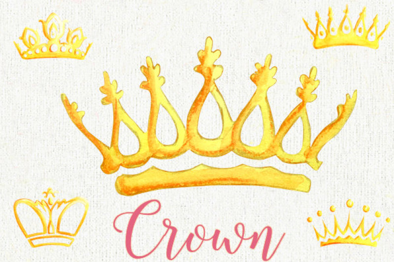 watercolor-crown-clipart-elements-queen-king-princess-golden-royalty-handpainted-invitations-greeting-card-wedding-invite-diy