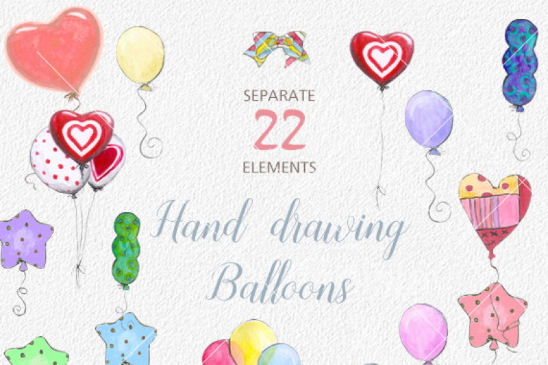 watercolor-balloon-clipart-watercolour-balloons-clipart-hand-drawin-clipart-pink-watercolor-balloon-overlays-digital-instant-download