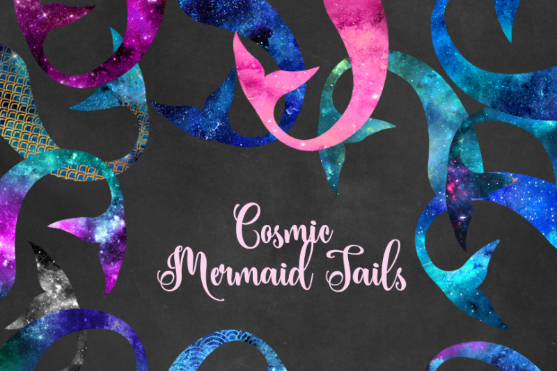 cosmic-mermaid-tails-clipart