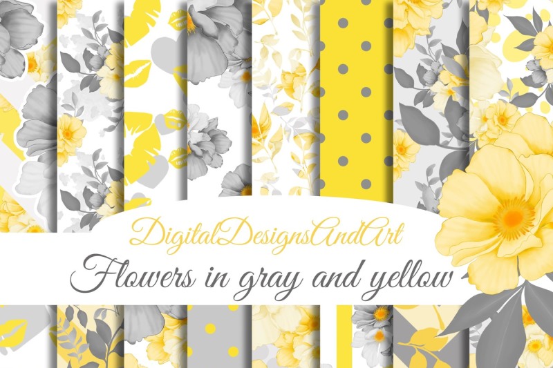 digital-paper-in-gray-and-yellow