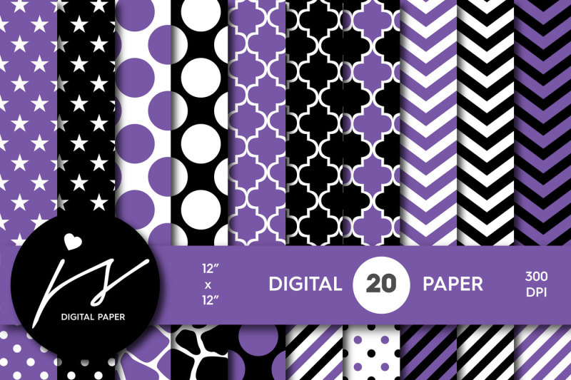 dark-purple-and-black-digital-paper-pa-175