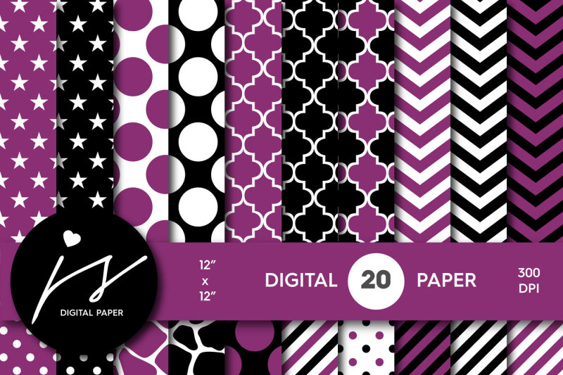 plum-purple-and-black-digital-paper-pa-176