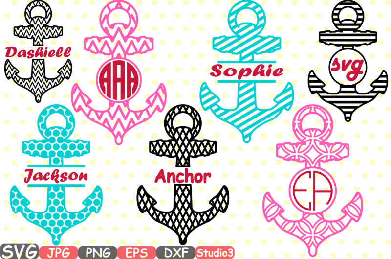 nautical-anchor-frames-svg-silhouette-cutting-files-cricut-design-split-circle-studio3-cameo-vinyl-die-cut-machines-monogram-clipart-675s