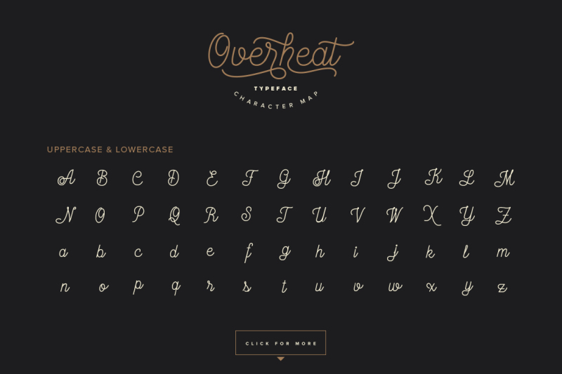 overheat-typeface
