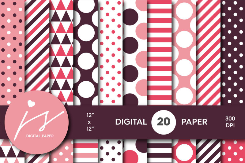 merlot-and-pink-digital-paper-mi-695