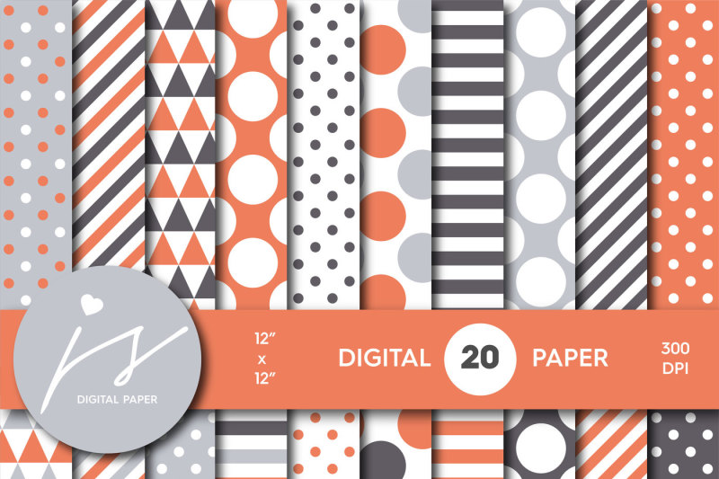 gray-and-orange-digital-paper-mi-701