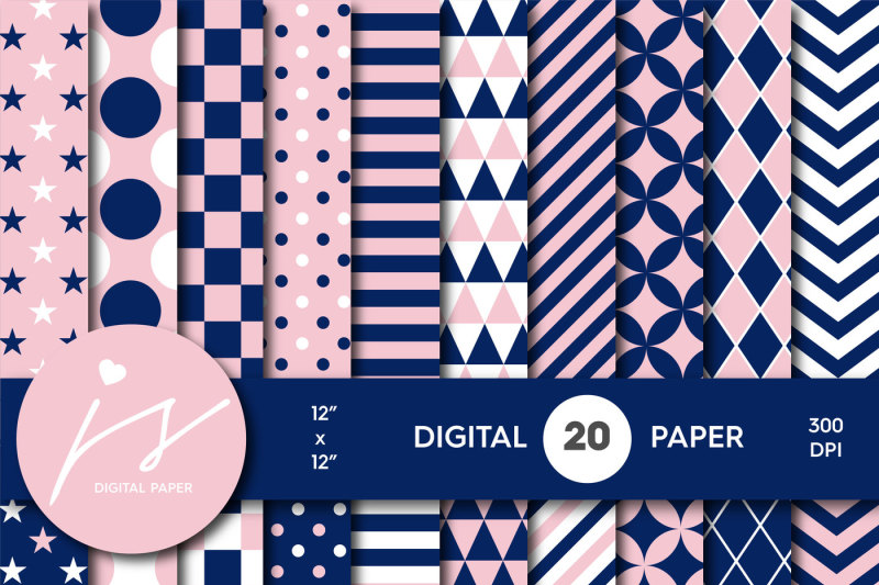 pink-and-royal-blue-digital-paper-mi-643
