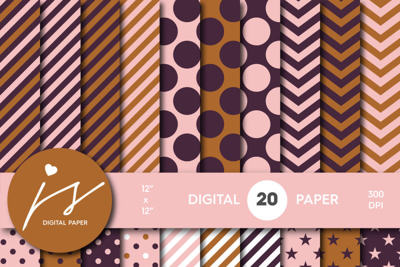 pink-and-chocolate-brown-digital-paper-mi-508