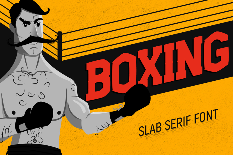 boxing-slab-serif-font