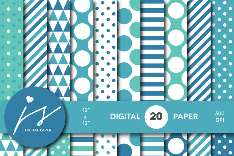 blue-and-teal-digital-paper-mi-713