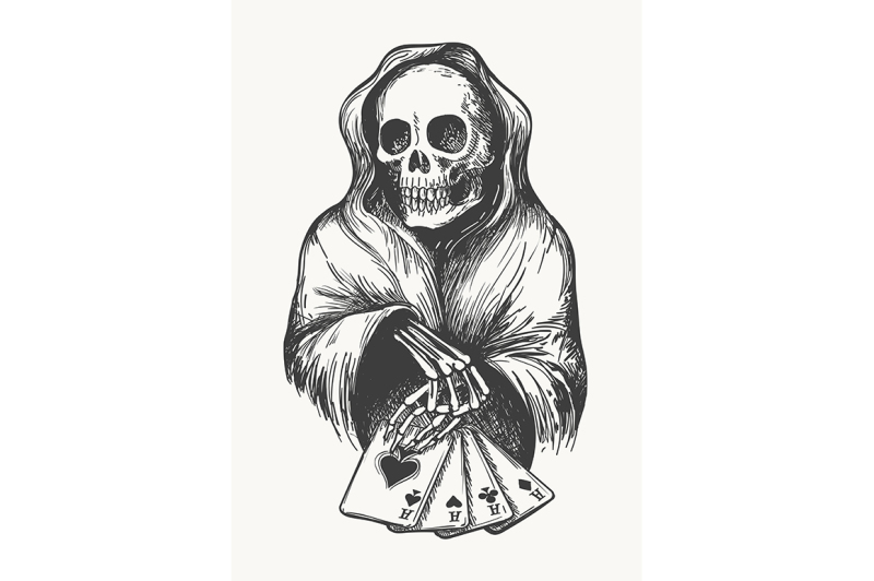 death-with-playing-cards