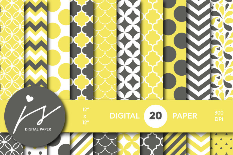 dark-gray-digital-paper-and-bright-yellow-digital-paper-mi-271a