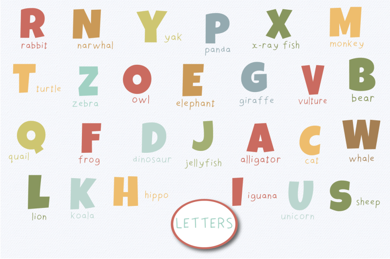 animal-alphabet