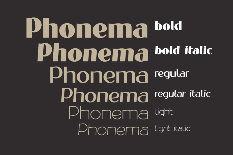 phonema-typeface