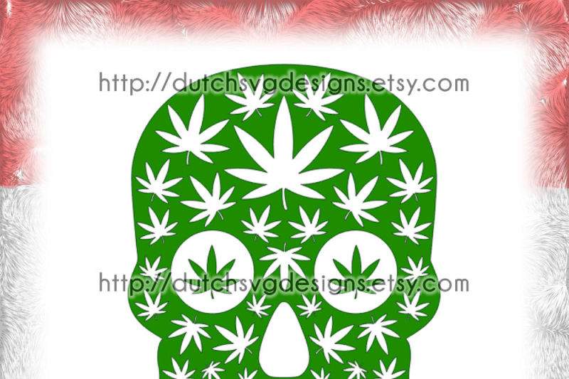 2-skull-cutting-files-with-weed-leaves-in-jpg-png-svg-eps-dxf-for-cricut-and-silhouette-sugar-skull-svg-weed-svg-marijuana-svg-cannabis
