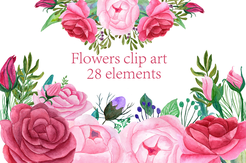 watercolor-roses-clipart