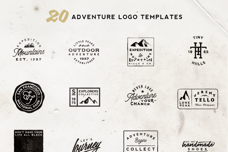 20-adventure-logos-pack