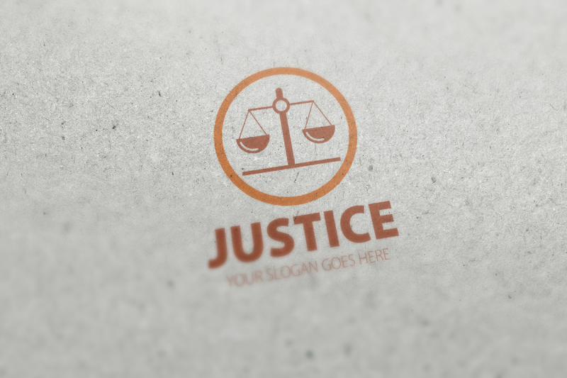justice-logo-template