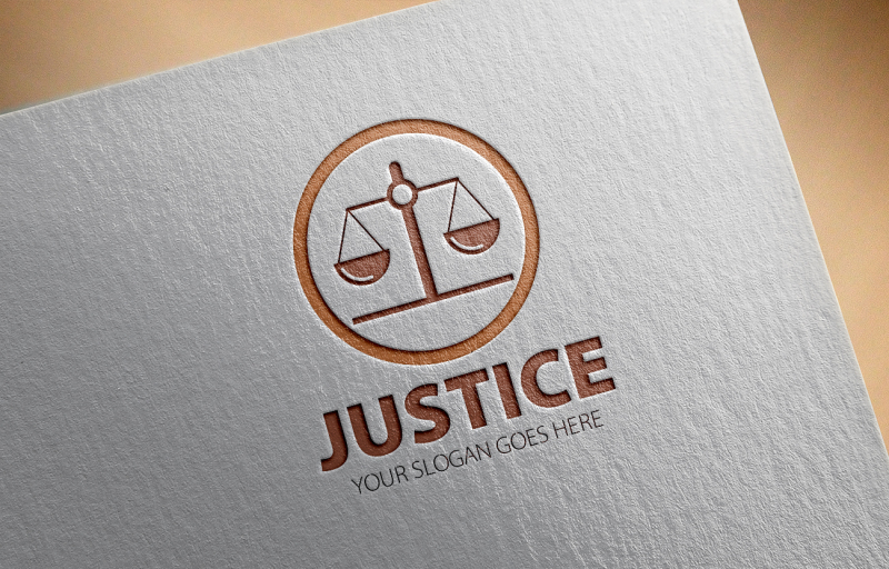 justice-logo-template