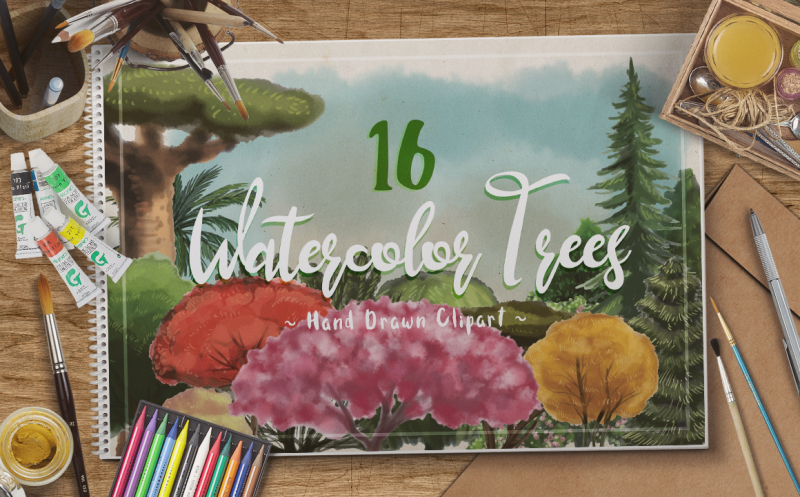 watercolor-trees-cliparts