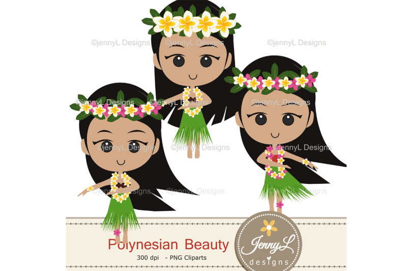 polynesian-digital-papers-and-clipart