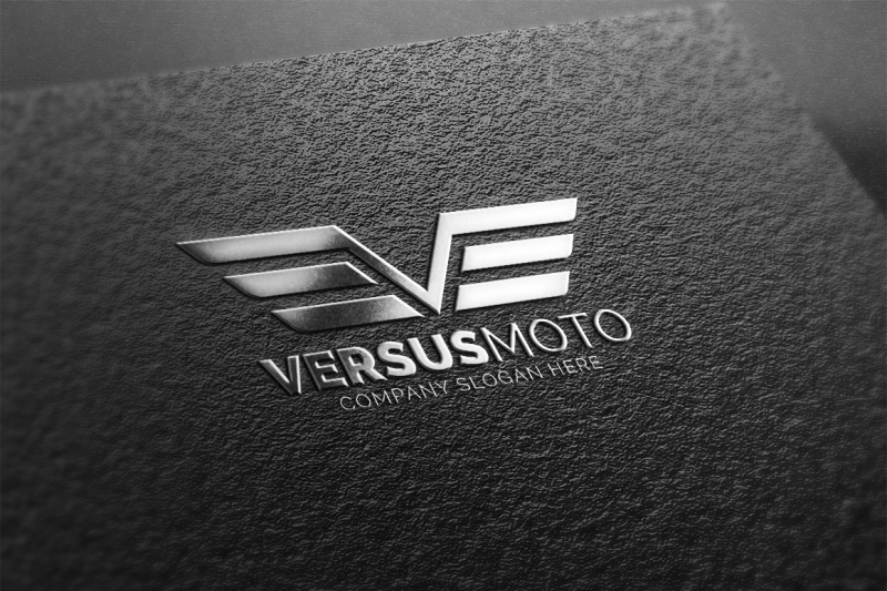 versus-moto-v-letter-logo