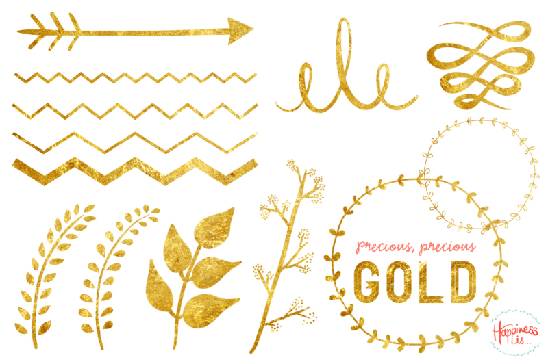 19-gold-textured-graphic-elements