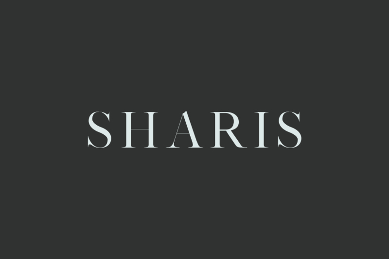 sharis-serif-typeface