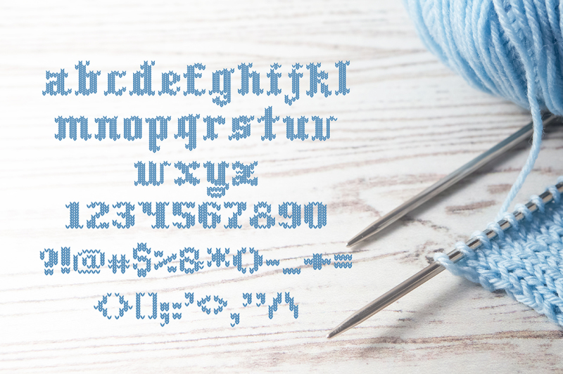 winter-sale-knitted-font