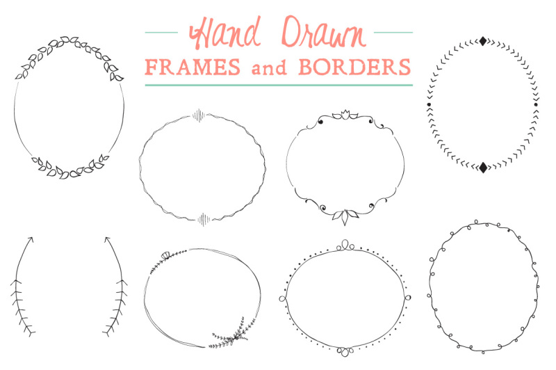 elegant-hand-drawn-frames-and-borders