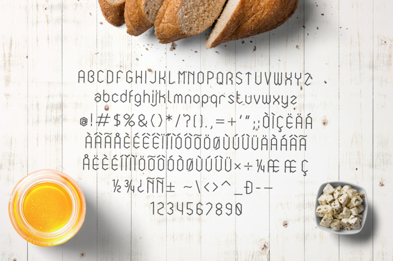 honey-typeface