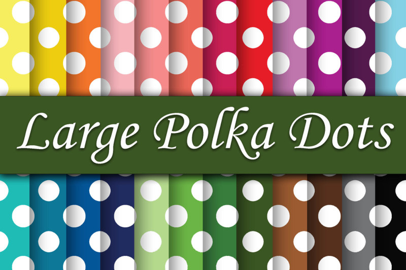 large-polka-dots-digital-paper