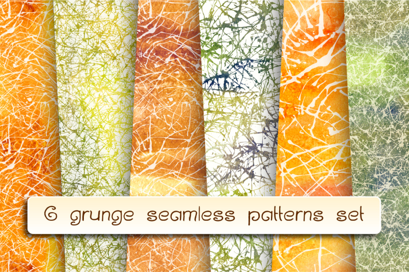 6-grunge-artistic-patterns-set
