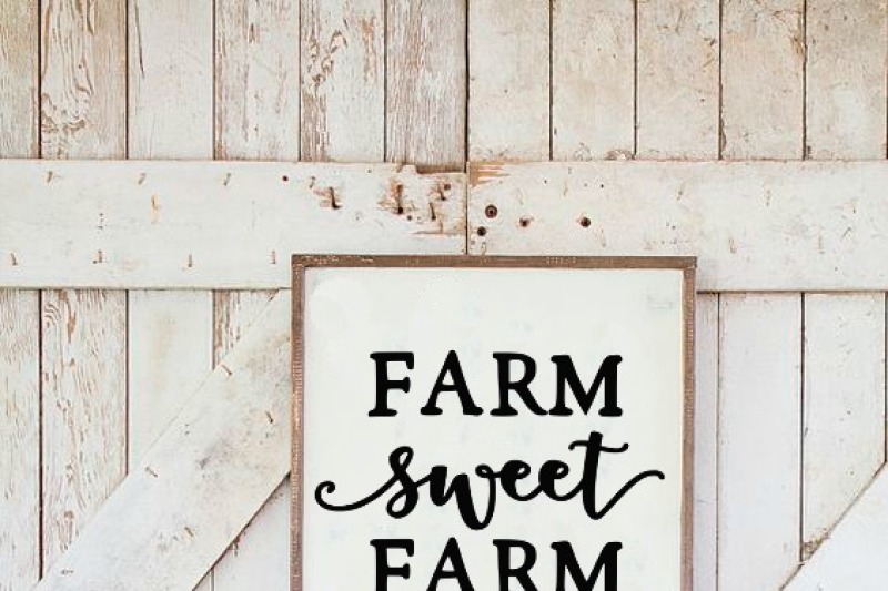 Download Farm Sweet Farm SVG DXF EPS PNG Cut File • Cricut ...