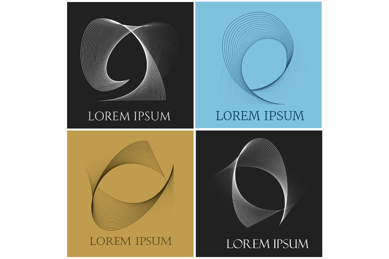 contour-graphics-emblem-set