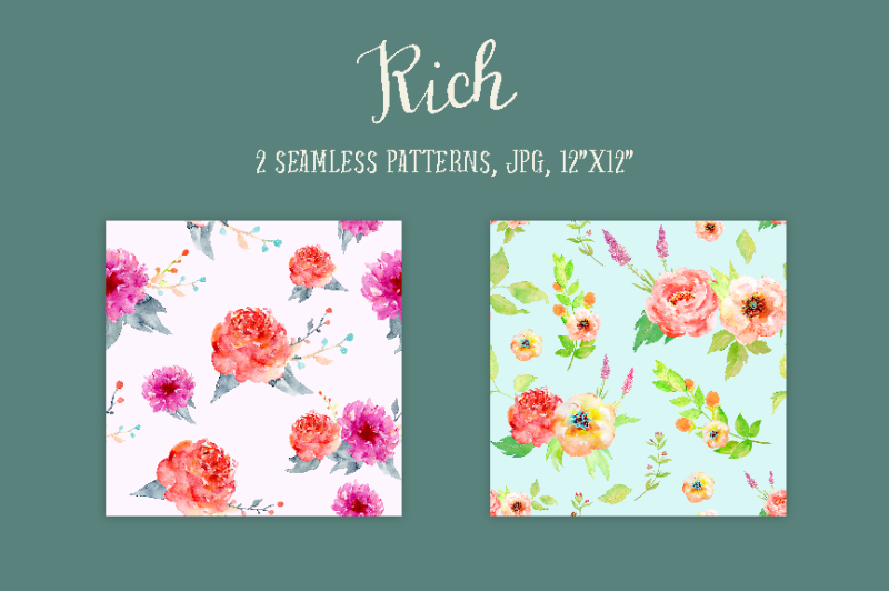 watercolor-clipart-collection-rich