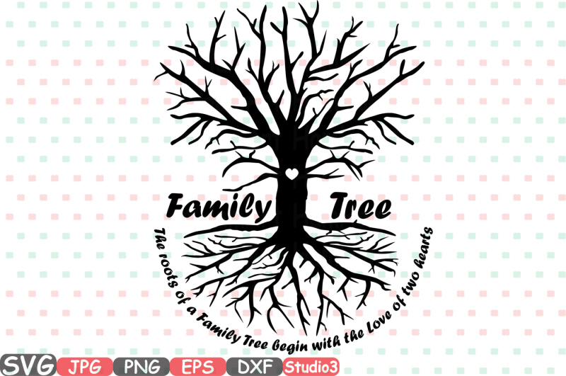Download Family Tree Silhouette Cutting Files Cricut Studio3 cameo ...