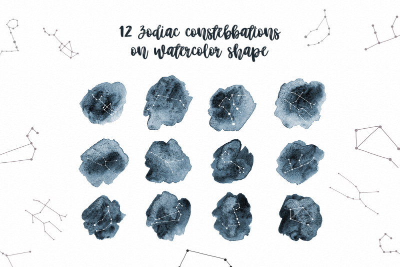 star-constellation-zodiac-watercolor
