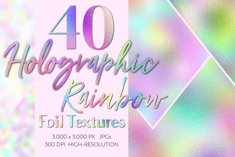 holographic-rainbow-foil-textures