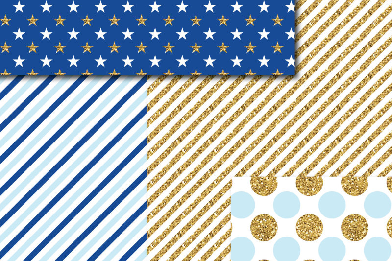 baby-blue-and-royal-blue-gold-digital-paper-glitter-digital-paper-gold-polka-dots-stripes-stars-mi-753