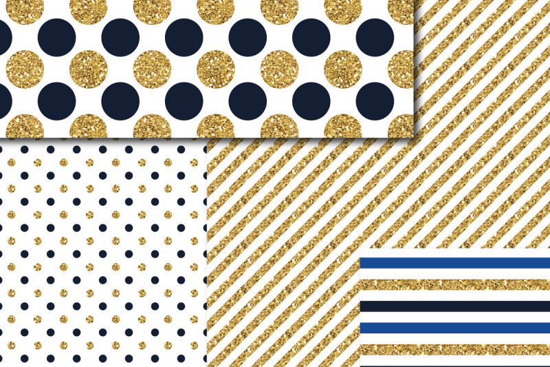 navy-blue-and-royal-blue-gold-digital-paper-glitter-digital-paper-gold-polka-dots-stripes-stars-mi-754