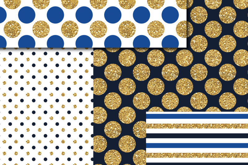 navy-blue-and-royal-blue-gold-digital-paper-glitter-digital-paper-gold-polka-dots-stripes-stars-mi-754