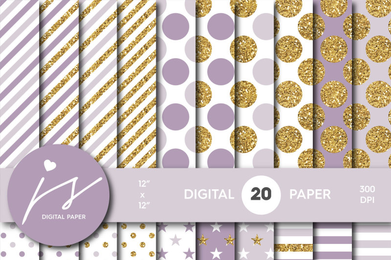 purple-and-lilac-gold-digital-paper-glitter-digital-paper-gold-polka-dots-stripes-stars-mi-764