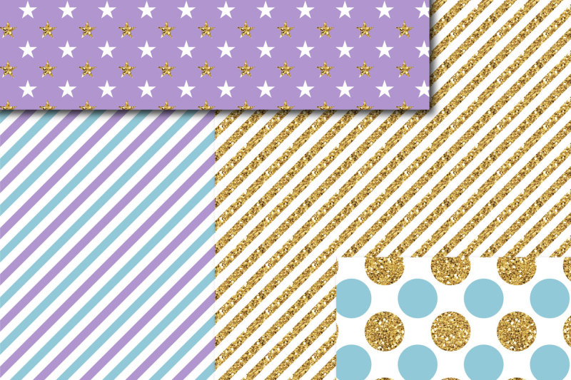 blue-and-purple-gold-digital-paper-glitter-digital-paper-gold-polka-dots-stripes-stars-mi-772