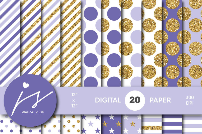 lilac-and-purple-gold-digital-paper-glitter-digital-paper-gold-polka-dots-stripes-stars-mi-780