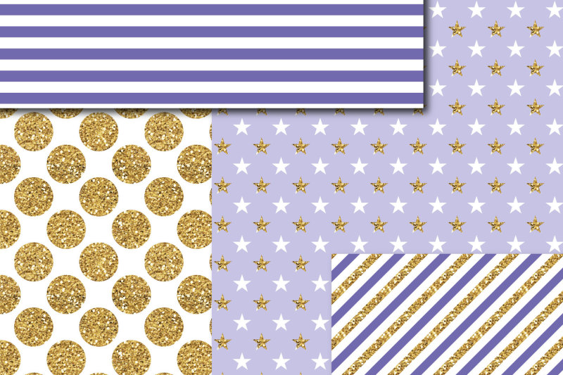 lilac-and-purple-gold-digital-paper-glitter-digital-paper-gold-polka-dots-stripes-stars-mi-780