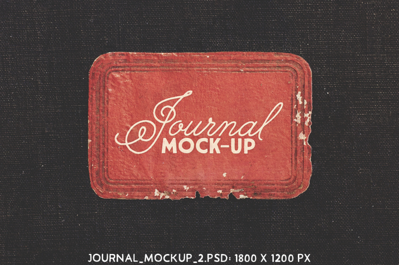 vintage-journal-label-mockup-set
