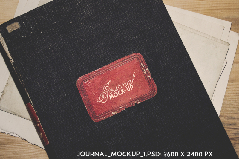 vintage-journal-label-mockup-set