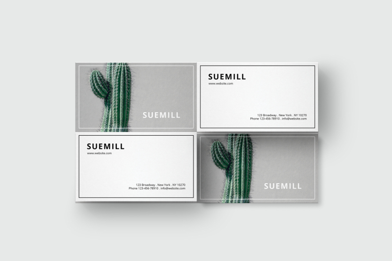 business-card-template-with-cactus